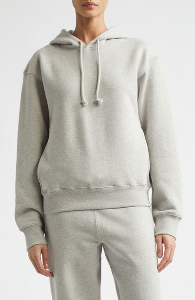Victoria Beckham Victoria Beckham Logo Embroidered Organic Cotton Hoodie