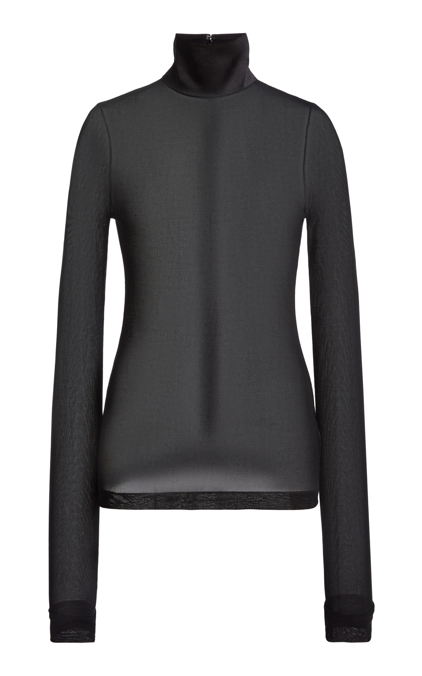 Victoria Beckham Victoria Beckham Long Sleeve Sheer Top