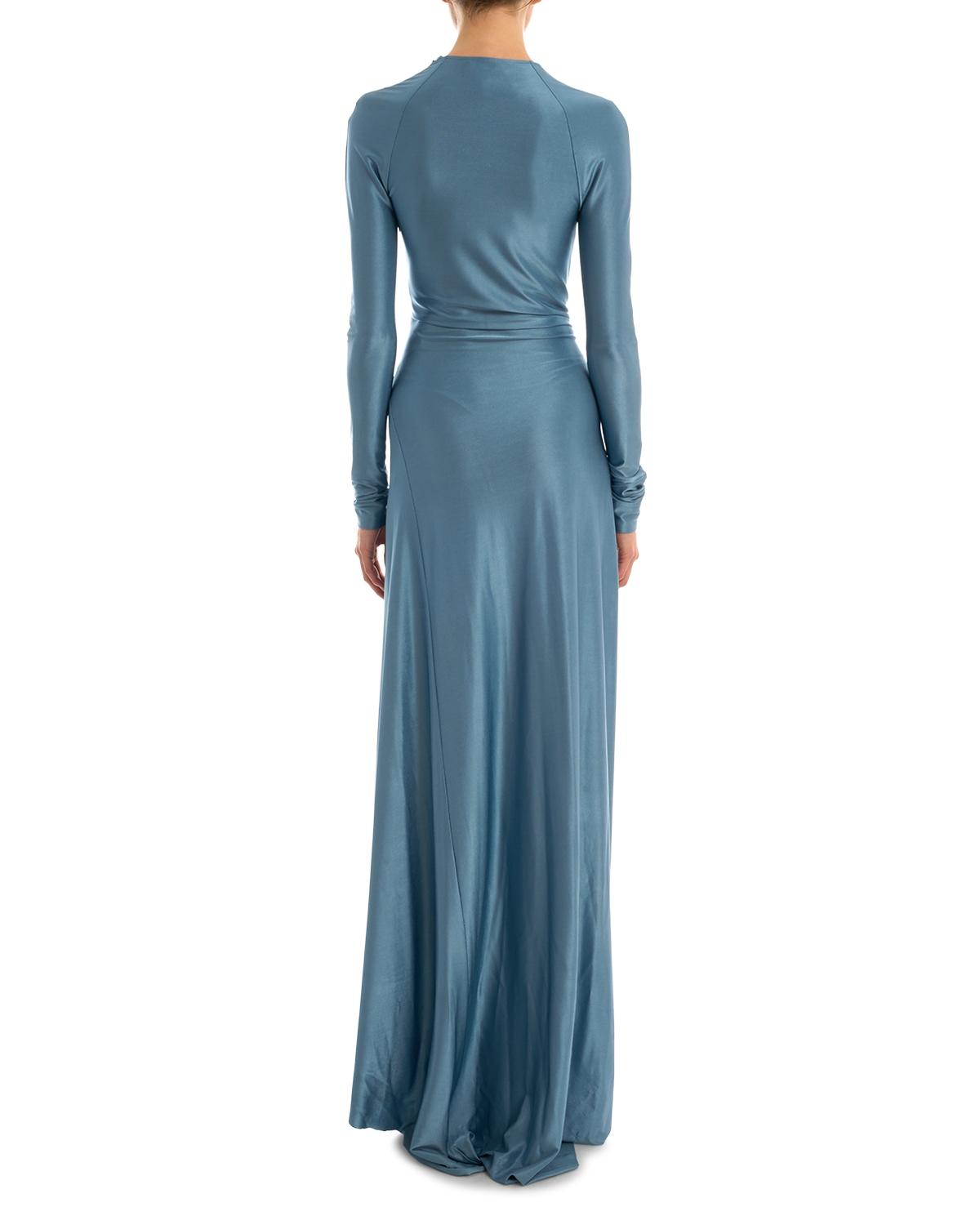 chinese dress ladies Draped Jersey Midi Dress by Victoria Beckham