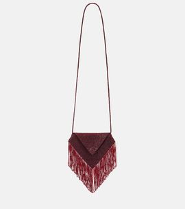 Victoria Beckham Victoria Beckham Manhattan beaded satin pouch