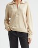 Victoria Beckham Victoria Beckham Merino Wool & Cashmere Polo Sweater - 1
