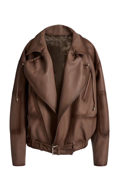 Victoria Beckham Victoria Beckham Nappa Biker Jacket