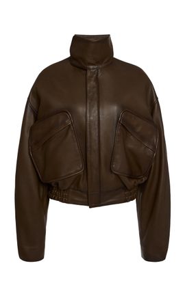 Victoria Beckham Victoria Beckham Nappa Bomber Jacket