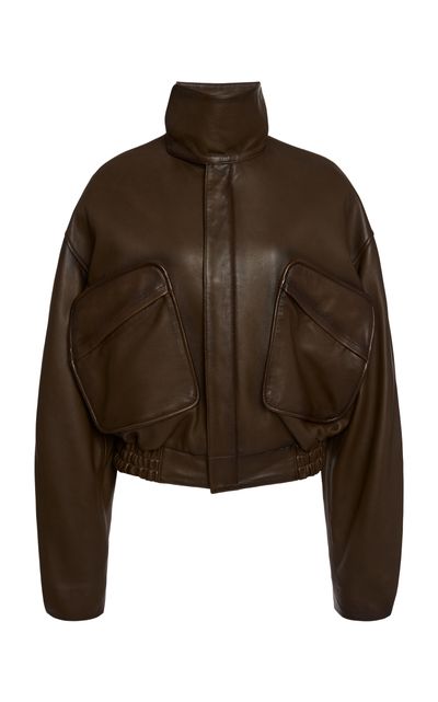 Victoria Beckham Victoria Beckham Nappa Bomber Jacket