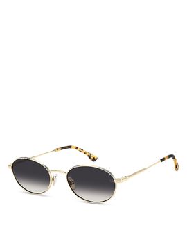 Victoria Beckham Victoria Beckham Oval Sunglasses, 52mm