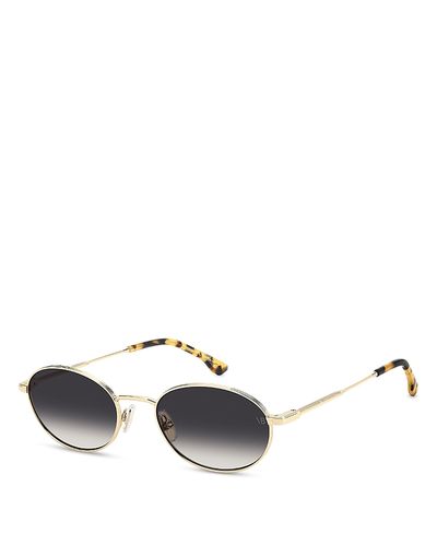 Victoria Beckham Victoria Beckham Oval Sunglasses, 52mm
