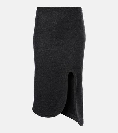 Victoria Beckham Victoria Beckham Padded high-rise wool pencil skirt