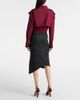 Victoria Beckham Victoria Beckham Padded high-rise wool pencil skirt - 3