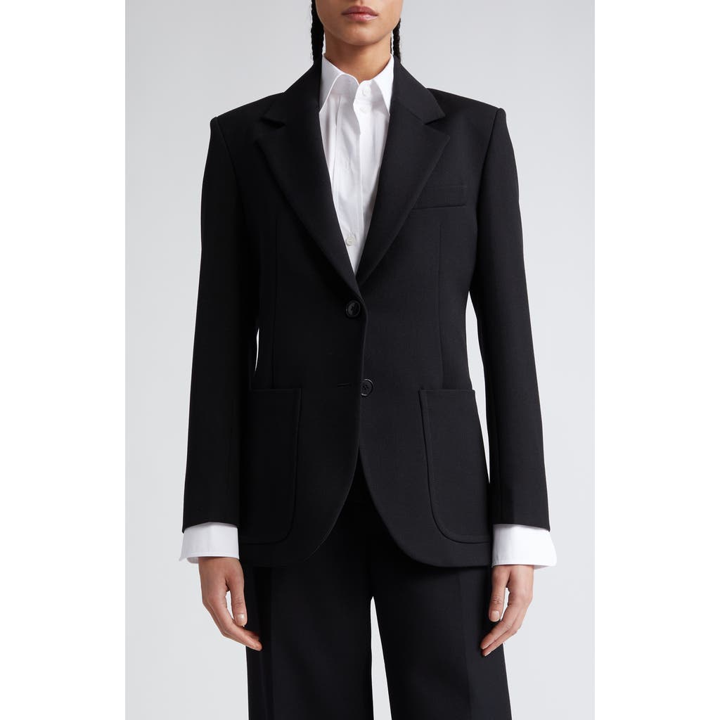 Victoria Beckham Victoria Beckham Patch Pocket Twill Blazer