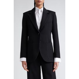 Victoria Beckham Victoria Beckham Patch Pocket Twill Blazer