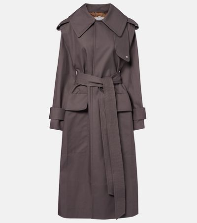 Victoria Beckham Victoria Beckham Philippa cotton trench coat