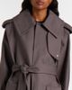 Victoria Beckham Victoria Beckham Philippa cotton trench coat - 3