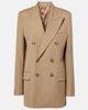 Victoria Beckham Victoria Beckham Pinstripe virgin wool blazer - 1