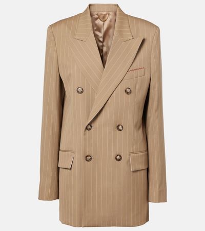 Victoria Beckham Victoria Beckham Pinstripe virgin wool blazer