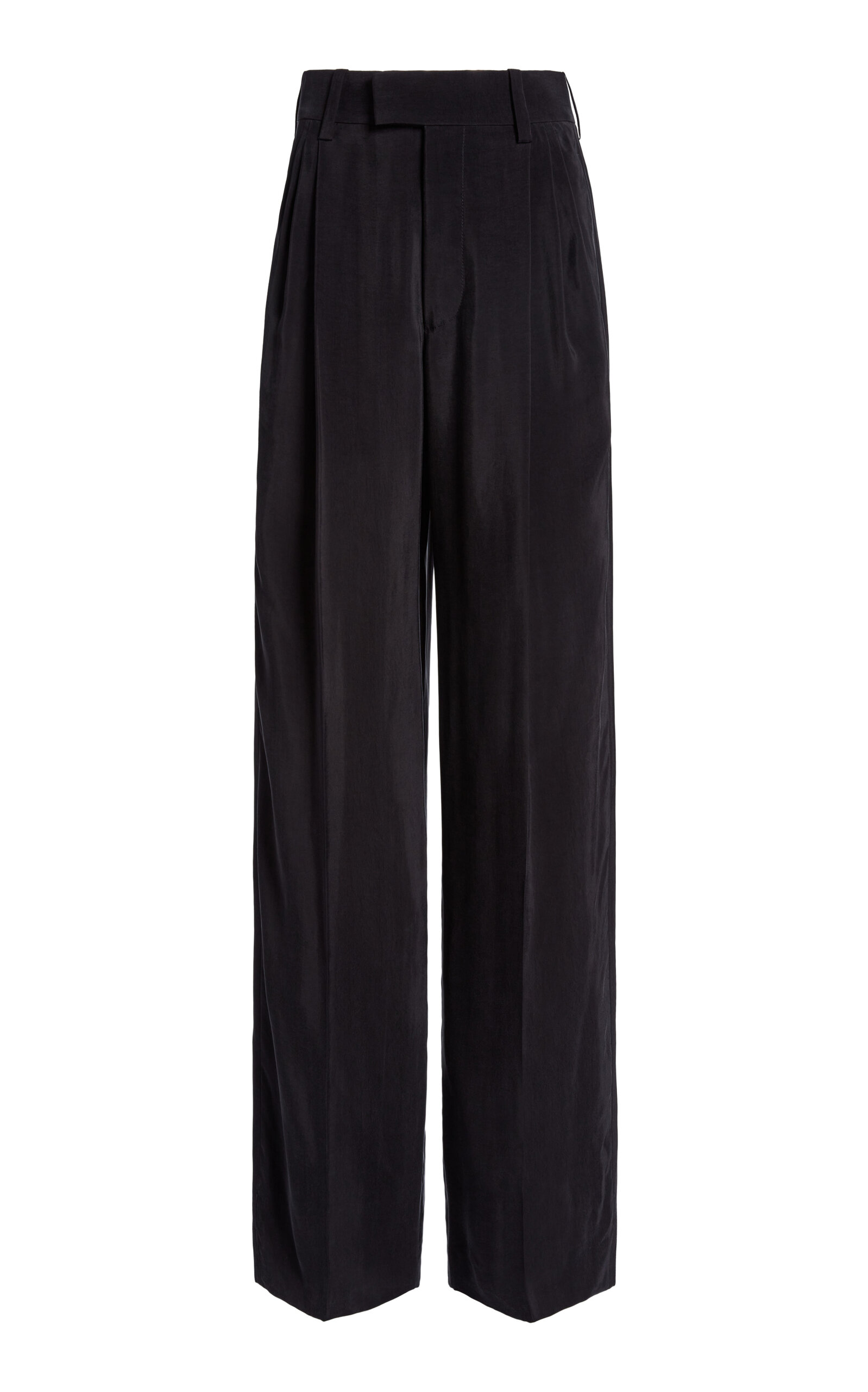 Victoria Beckham Victoria Beckham Pleated MidRise StraightLeg Trousers