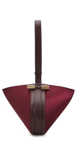 Victoria Beckham Victoria Beckham Portofino Dia Clutch Dark Burgundy One