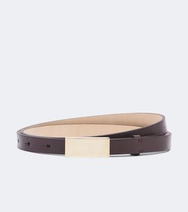 Victoria Beckham Victoria Beckham Portofino Mirror leather belt