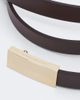 Victoria Beckham Victoria Beckham Portofino Mirror leather belt - 3