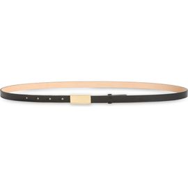 Victoria Beckham Victoria Beckham Portofino Mirror Skinny Leather Belt