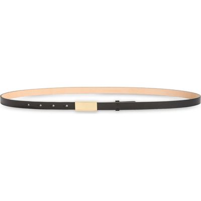 Victoria Beckham Victoria Beckham Portofino Mirror Skinny Leather Belt
