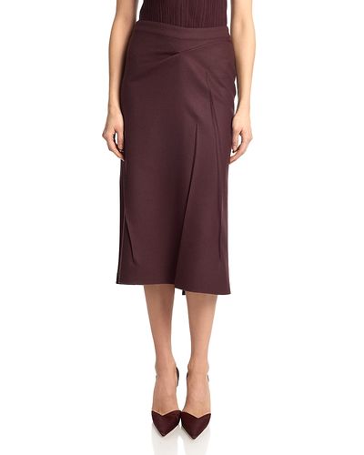 Victoria Beckham Victoria Beckham Pressed Tailored Skirt