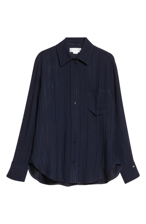 Victoria Beckham Victoria Beckham Pyjama Stripe Button-Up Shirt