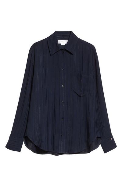 Victoria Beckham Victoria Beckham Pyjama Stripe Button-Up Shirt