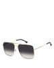 Victoria Beckham Victoria Beckham Rectangular Double Bridge Sunglasses, 60mm - 1