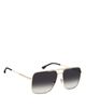 Victoria Beckham Victoria Beckham Rectangular Double Bridge Sunglasses, 60mm - 5