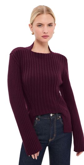 Victoria Beckham Victoria Beckham Rib Jumper Acai