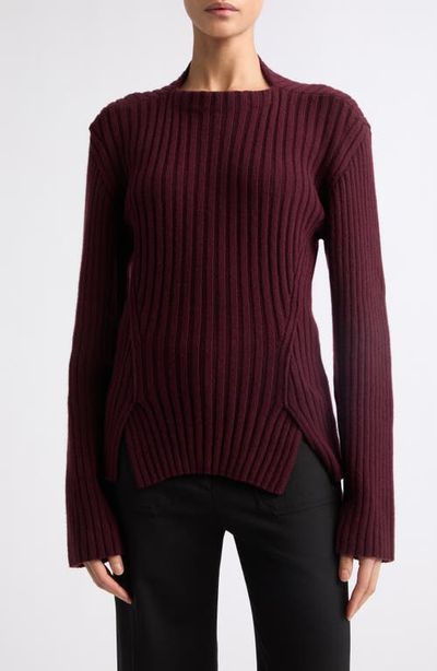 Victoria Beckham Victoria Beckham Rib Wool & Cashmere Sweater