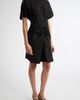 Victoria Beckham Victoria Beckham Ruched Puff Sleeve Minidress - 1