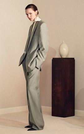 Victoria Beckham Victoria Beckham Shawl Lapel Wool Blazer