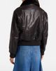 Victoria Beckham Victoria Beckham Shearling-trimmed leather jacket - 6