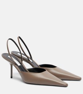 Victoria Beckham Victoria Beckham Sloan leather slingback pumps