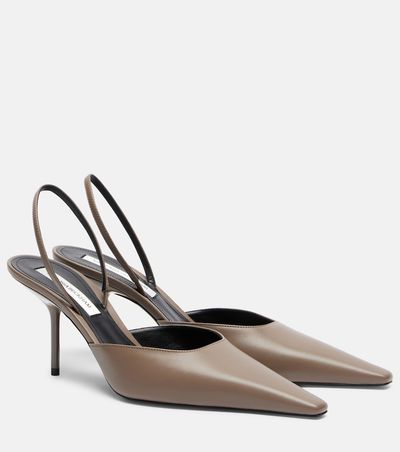 Victoria Beckham Victoria Beckham Sloan leather slingback pumps