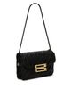 Victoria Beckham Victoria Beckham Soft Dorian Small Textured Leather Shoulder Bag - 3