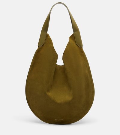 Victoria Beckham Victoria Beckham Soft Plié suede shoulder bag