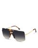 Victoria Beckham Victoria Beckham Square Double Bridge Sunglasses, 62mm - 1