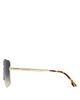 Victoria Beckham Victoria Beckham Square Double Bridge Sunglasses, 62mm - 5