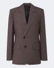Victoria Beckham Victoria Beckham Striped single-breasted blazer - 1