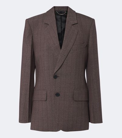 Victoria Beckham Victoria Beckham Striped single-breasted blazer