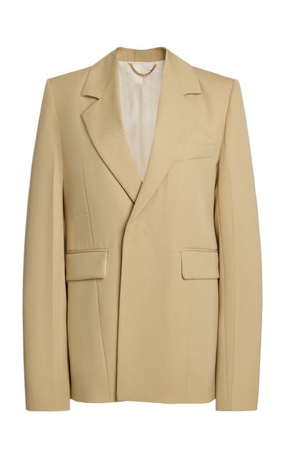Victoria Beckham Victoria Beckham Structured Wool Blazer
