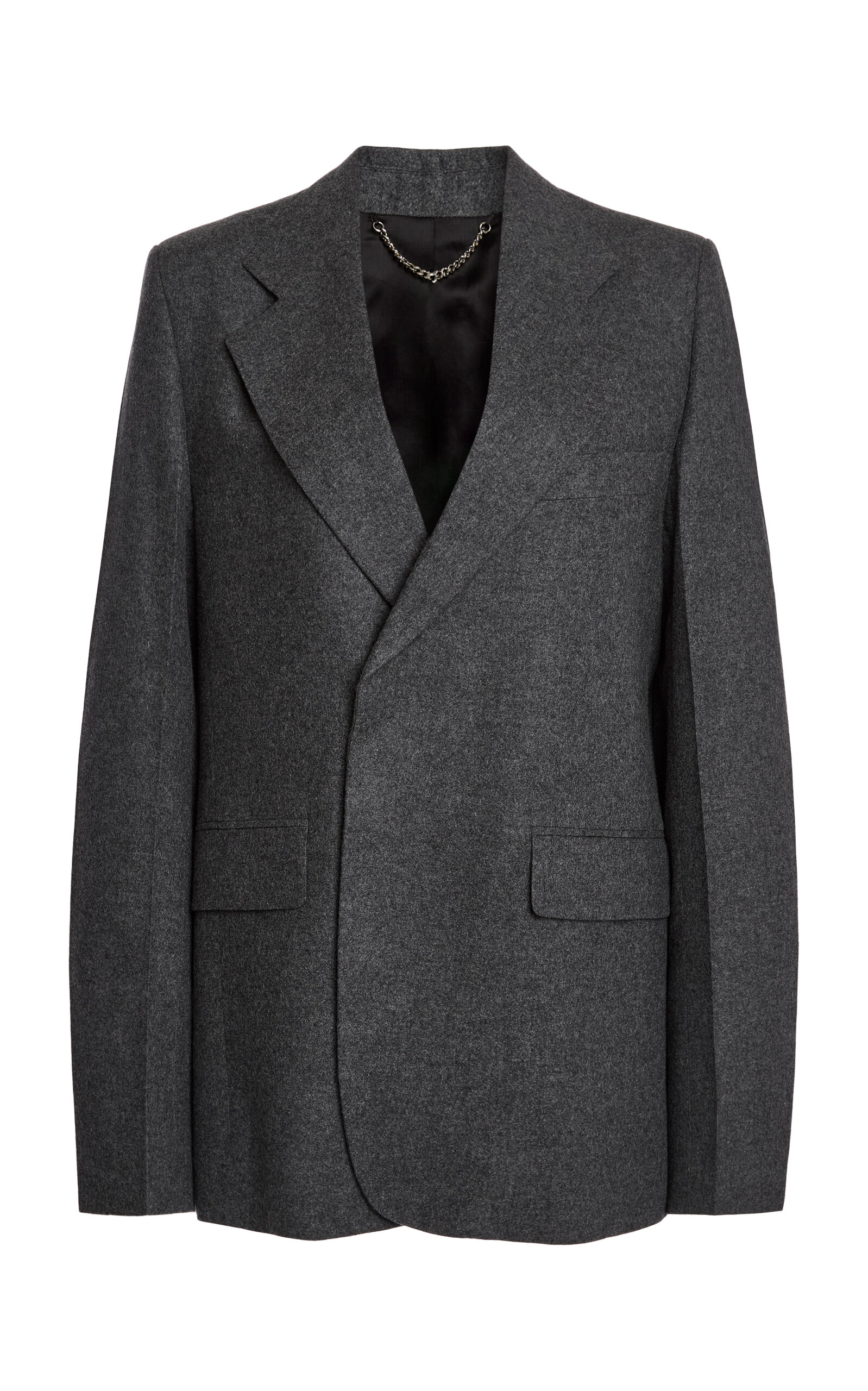 Victoria Beckham Victoria Beckham SuedeWool Blazer