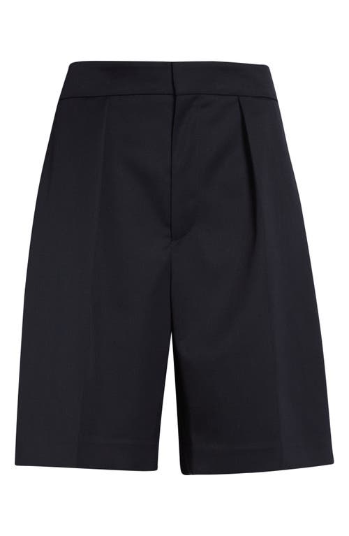 Victoria Beckham Victoria Beckham Tailored Wool Blend Bermuda Shorts
