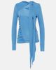 Victoria Beckham Victoria Beckham Tie-detail top - 1