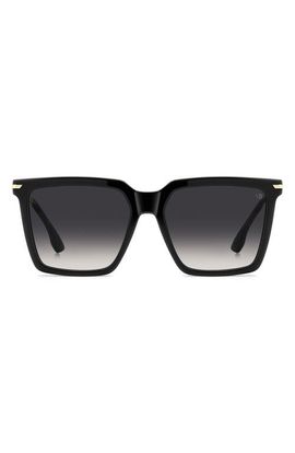 Victoria Beckham Victoria Beckham VB 1022/S 56mm Rectangular Sunglasses