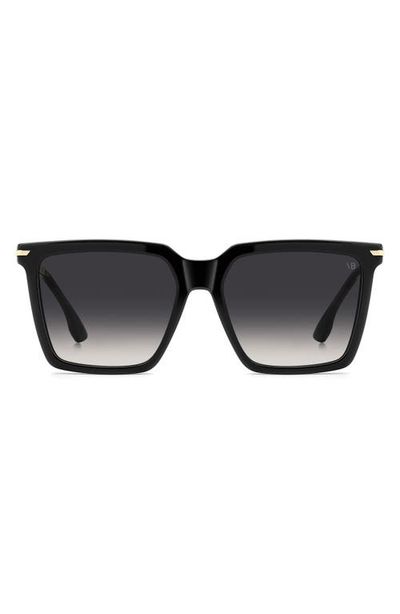 Victoria Beckham Victoria Beckham VB 1022/S 56mm Rectangular Sunglasses