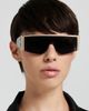Victoria Beckham Victoria Beckham VB 7015/S 99mm Oversize Shield Sunglasses - 3