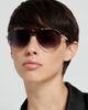 Victoria Beckham Victoria Beckham VB 7016/S 60mm Gradient Pilot Sunglasses - 3
